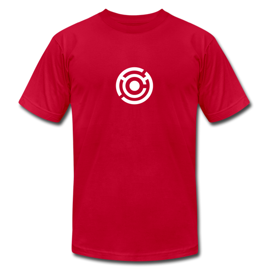 Unisex Jersey T-Shirt by Bella + Canvas - red