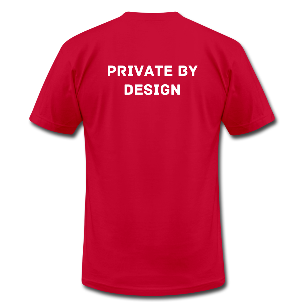 Unisex Jersey T-Shirt by Bella + Canvas - red