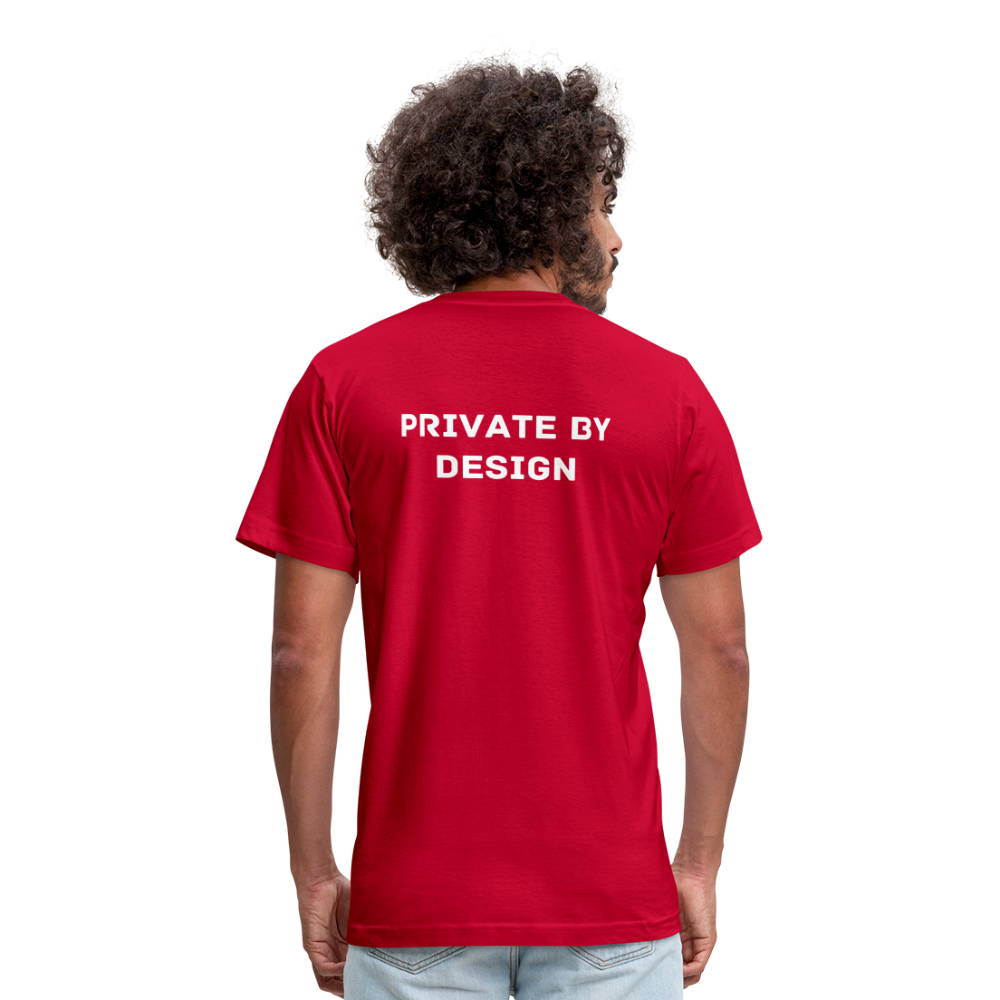 Unisex Jersey T-Shirt by Bella + Canvas - red