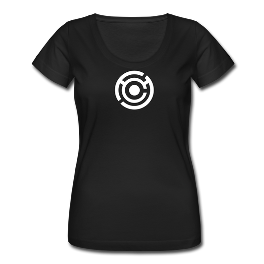 Women's Scoop Neck T-Shirt - black