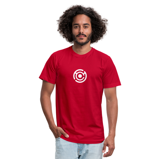 Unisex Jersey T-Shirt by Bella + Canvas - red
